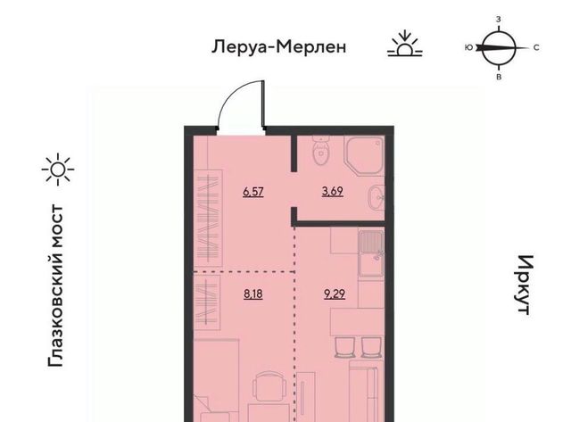 г Иркутск р-н Свердловский ул Набережная Иркута 21/1 Затон кв-л фото