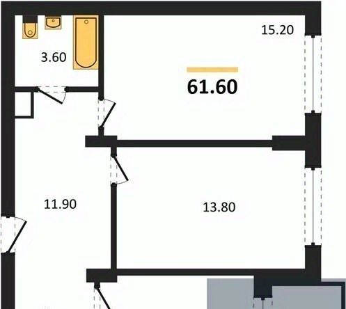 квартира г Воронеж р-н Железнодорожный б-р Содружества 1 фото 1