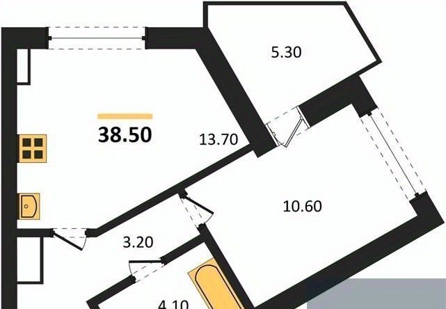 квартира г Воронеж р-н Железнодорожный б-р Содружества 1 фото 1