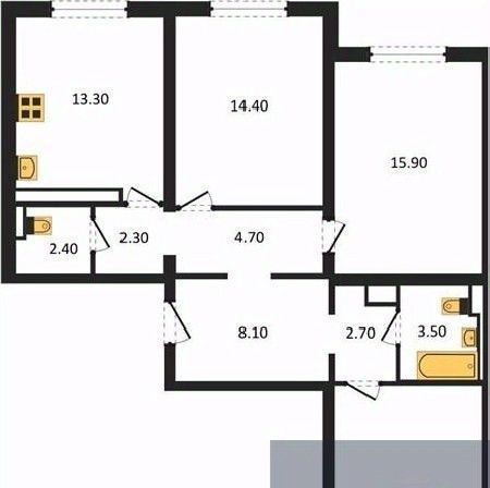 квартира г Воронеж р-н Центральный ул Загоровского 7к/3 фото 1