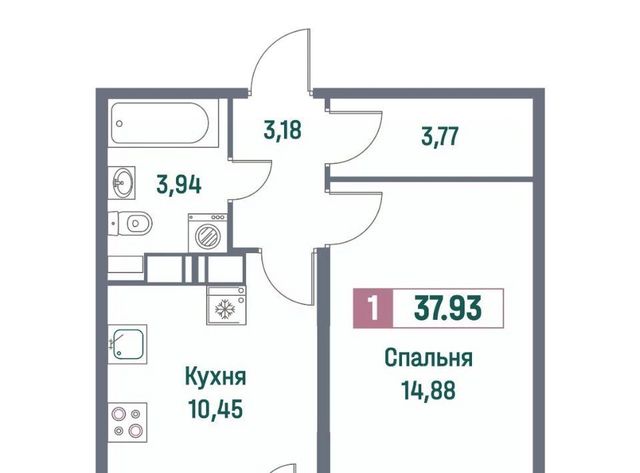 р-н Всеволожский г Мурино пр-кт Ручьевский 1/24 Девяткино фото