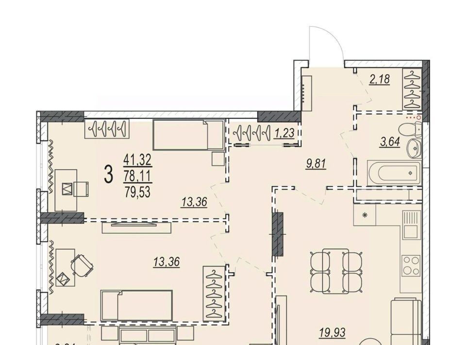 квартира г Волгоград р-н Советский ул 35-й Гвардейской 19 фото 1