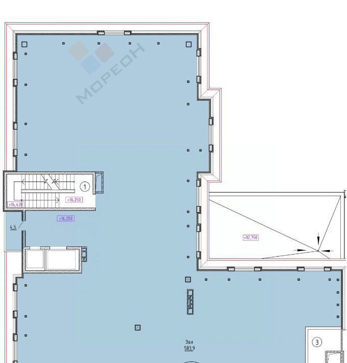 офис г Краснодар р-н Прикубанский ул Черниговская 1/1 фото 9