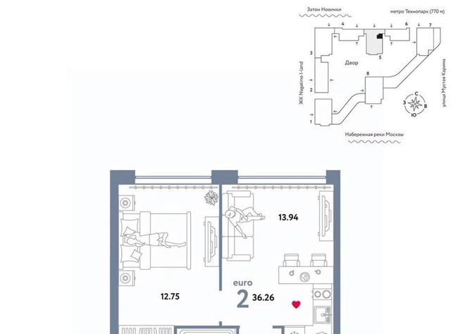 г Москва метро Технопарк Даниловский проезд Проектируемый 4062-й ЖК Вау 23 с 16 фото