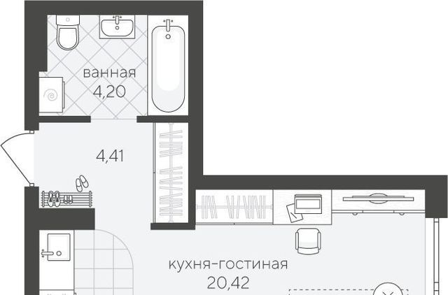 г Тюмень р-н Ленинский ул Лесобазовская 11 ЖК «Скандиа. Квартал у озера» Ново-Гилевский жилрайон фото