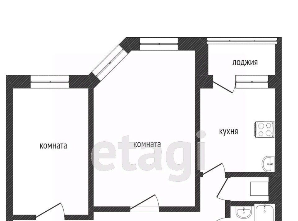 квартира г Надым ул Комсомольская 10б фото 21