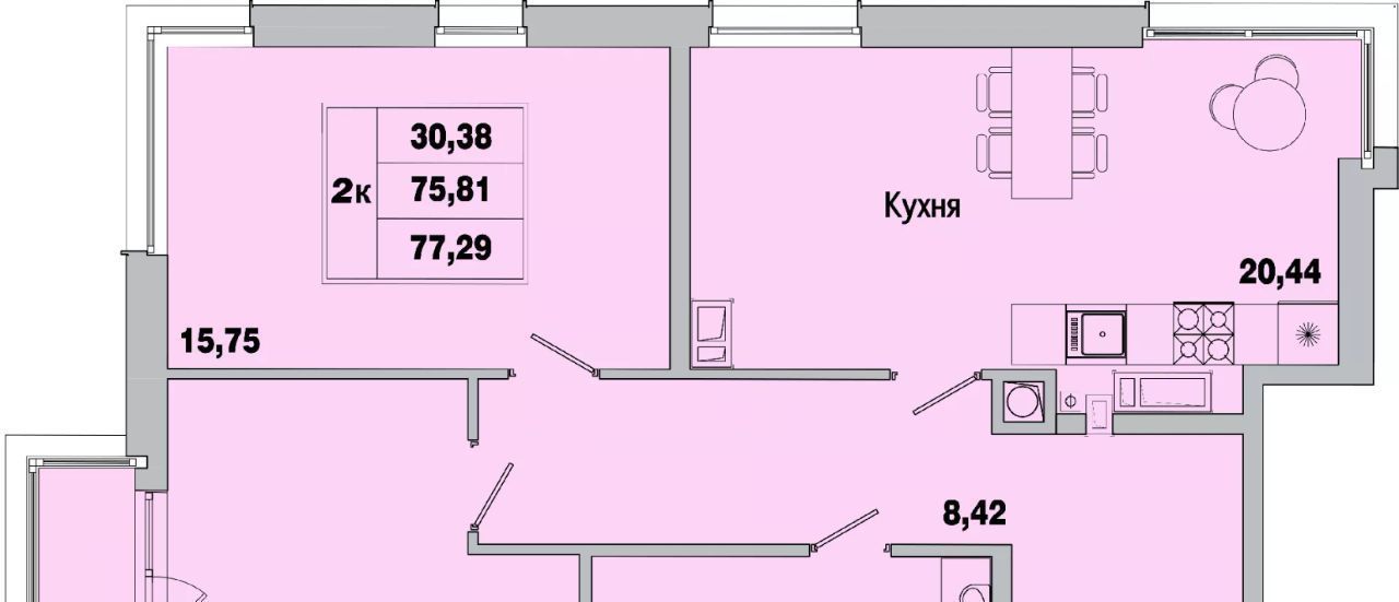 квартира г Батайск ул Ушинского 41к/1 фото 1