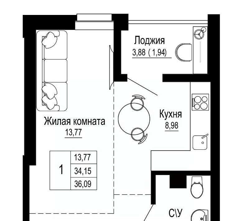 квартира г Ростов-на-Дону р-н Железнодорожный ул Привокзальная 3в фото 1