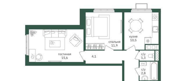 г Москва метро Лесопарковая ш Варшавское 170ек/7 фото