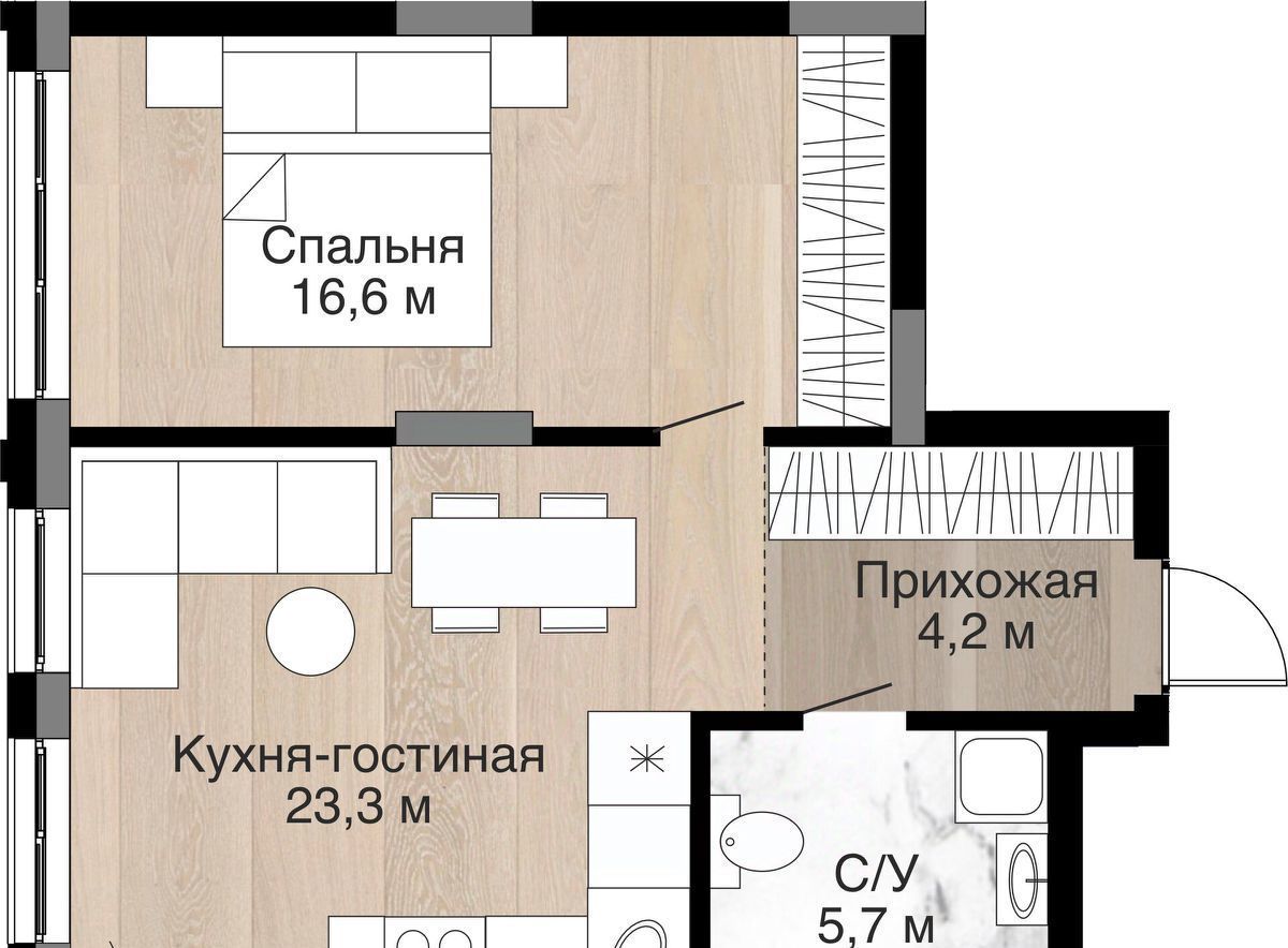 квартира г Кемерово р-н Заводский Южный снт Вишенка ул Дружбы 30/2 фото 3