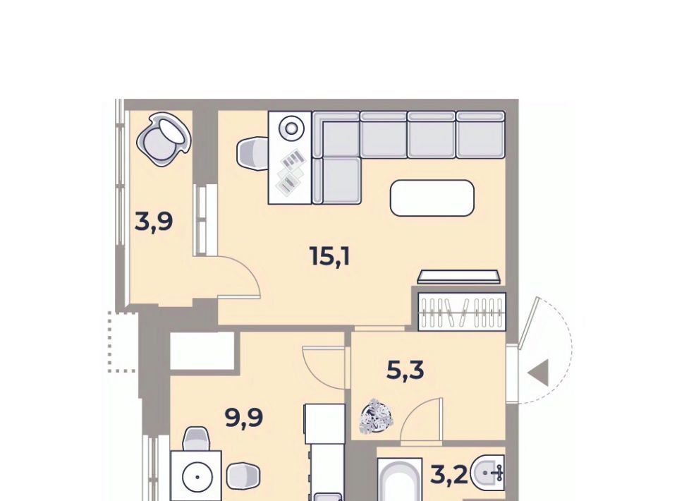 квартира г Москва метро ЗИЛ ул Автозаводская 23с/120 фото 1