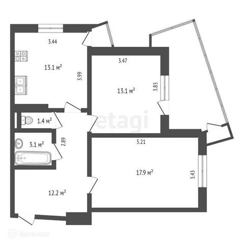 квартира Ольговский дом 231к/8 фото