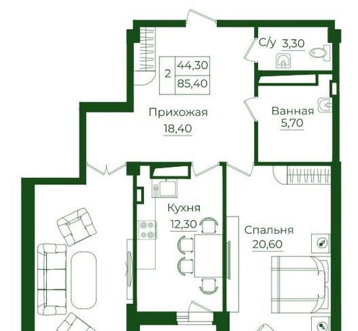 г Ростов-на-Дону р-н Ворошиловский Дачный пр-кт Михаила Нагибина 38 фото