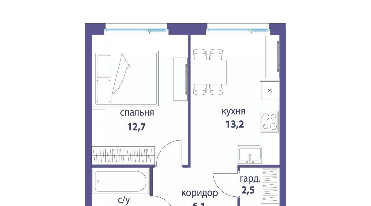 квартира г Москва метро Авиамоторная ЖК Символ фото 1