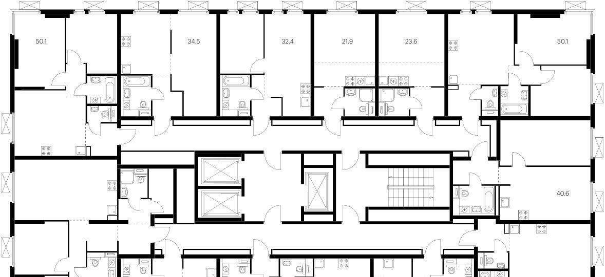 квартира г Москва метро Коломенская Второй Нагатинский к 1. 2 фото 2