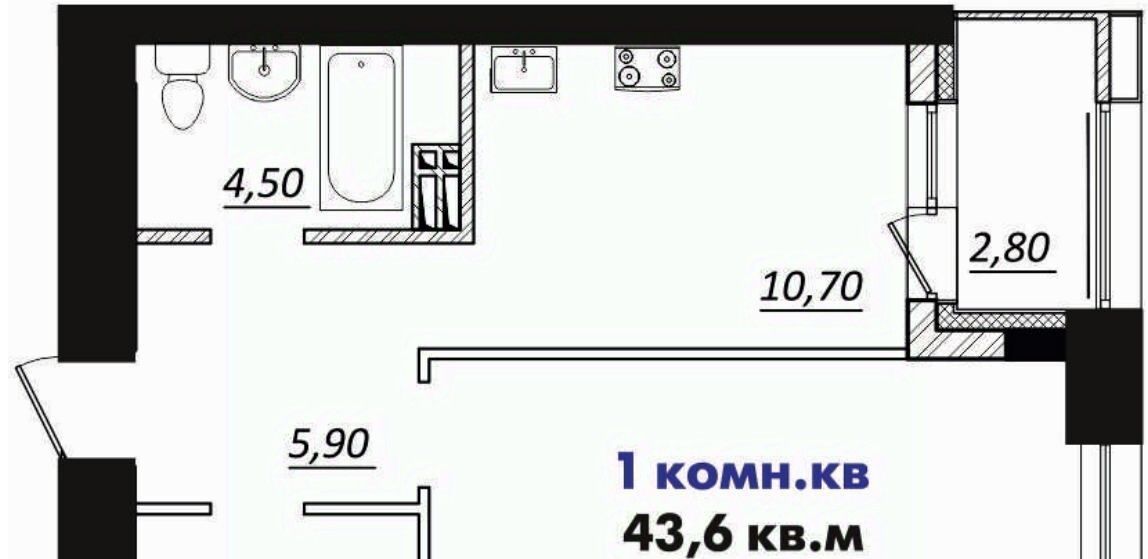 квартира г Омск р-н Кировский ул 70 лет Октября 3с фото 1