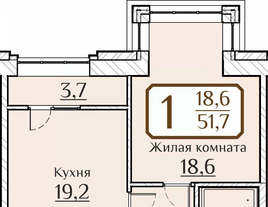 квартира г Чебоксары р-н Московский ул Дегтярева 1б фото 1