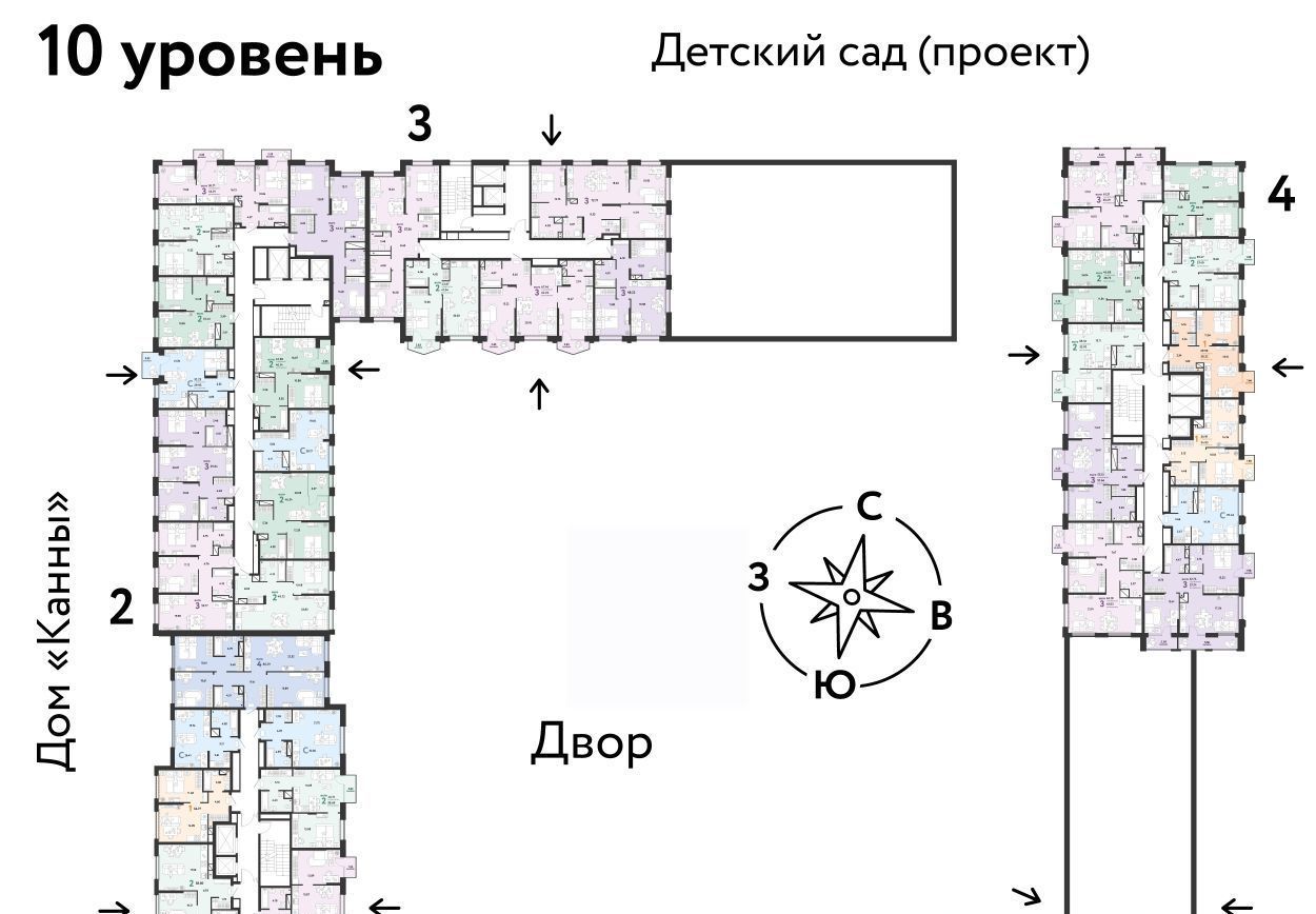 квартира г Тюмень р-н Центральный ул Береговая 100к/1 фото 2