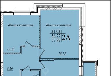 квартира г Казань р-н Советский Азино-1 ул Мансура Хасанова 13 Аметьево фото 1