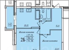 квартира г Казань р-н Советский Азино-1 ЖК Мечта Аметьево фото 1