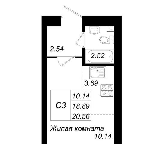 р-н Зеленодольский с Осиново ЖК «Радужный-2» Осиновское с/пос, Авиастроительная фото