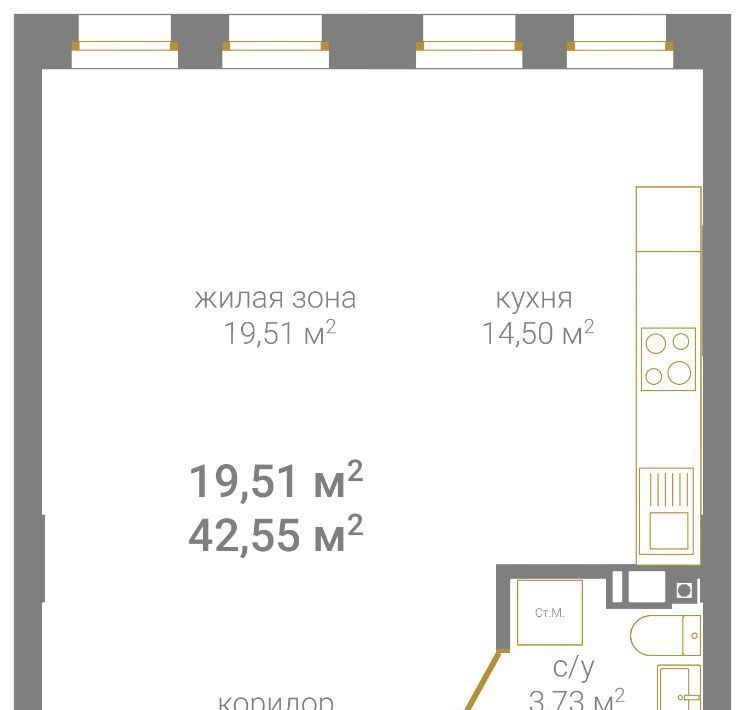 квартира г Нижний Новгород р-н Нижегородский Горьковская ул Барминская фото 1