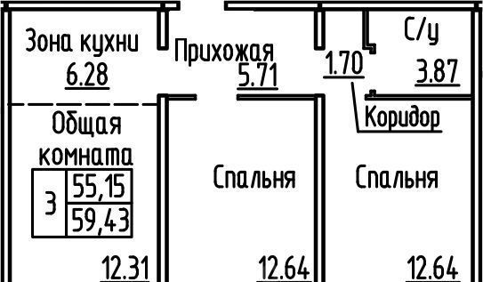 р-н Новосибирский рп Краснообск мкр 3 12а Площадь Маркса фото