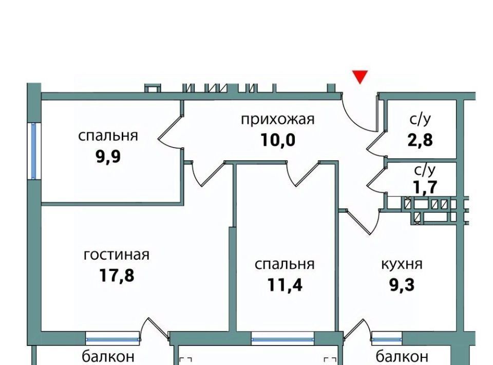 квартира г Самара р-н Советский Спортивная ул Авроры 150а ЖК Логика-2 фото 1