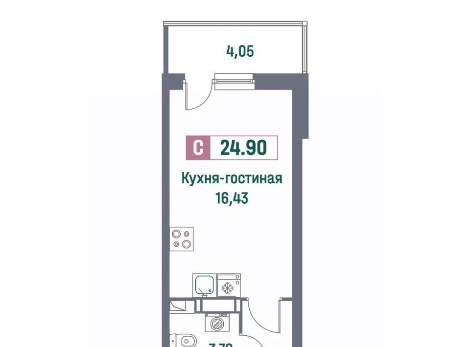 квартира р-н Всеволожский г Мурино ЖК «Фотограф» Девяткино фото 1