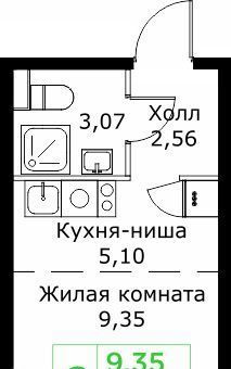 квартира г Мытищи Шараповка Имени Г. Т. Шитикова мкр, Медведково фото 1