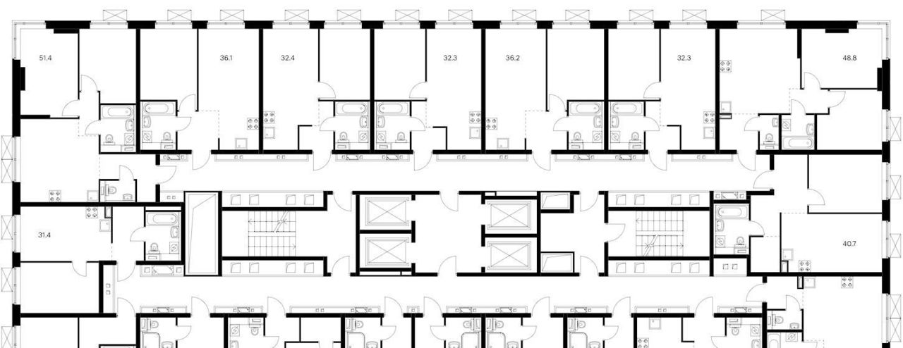 квартира г Москва метро Аминьевская ЖК Новое Очаково к 1. 2 фото 2