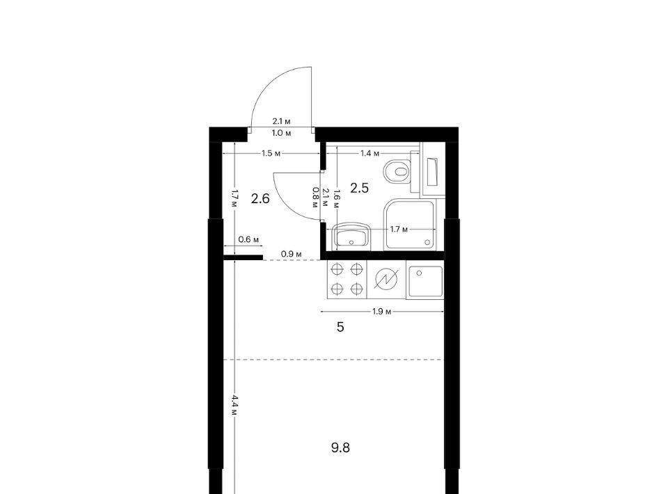 квартира г Красногорск п Ильинское-Усово ЖК Ильинские луга 2 фото 1