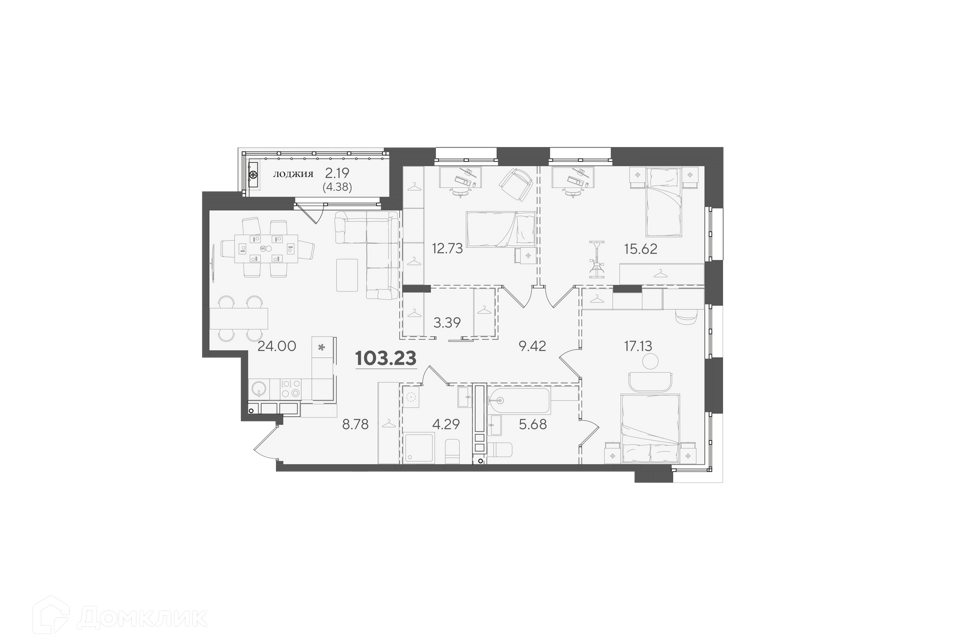 квартира г Казань р-н Кировский Адмиралтейская слобода ул Большая 62 фото 1