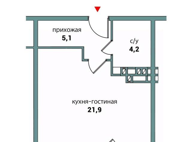 квартира г Самара р-н Октябрьский Гагаринская ул Авроры 150г ЖК Логика-2 фото