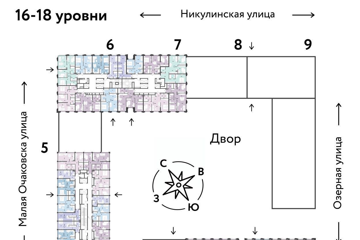 квартира г Москва метро Озерная Очаково-Матвеевское ул Озёрная 42с/7 фото 2