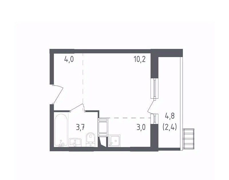 квартира г Москва п Рязановское ул Уточкина 7к/2 метро Силикатная фото 1