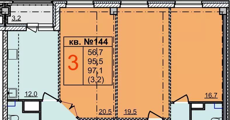 квартира г Нижний Новгород Горьковская ул Артельная 15к/1 фото 1