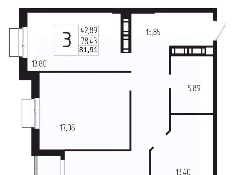 квартира г Волгоград р-н Дзержинский 127-й кв-л фото 1