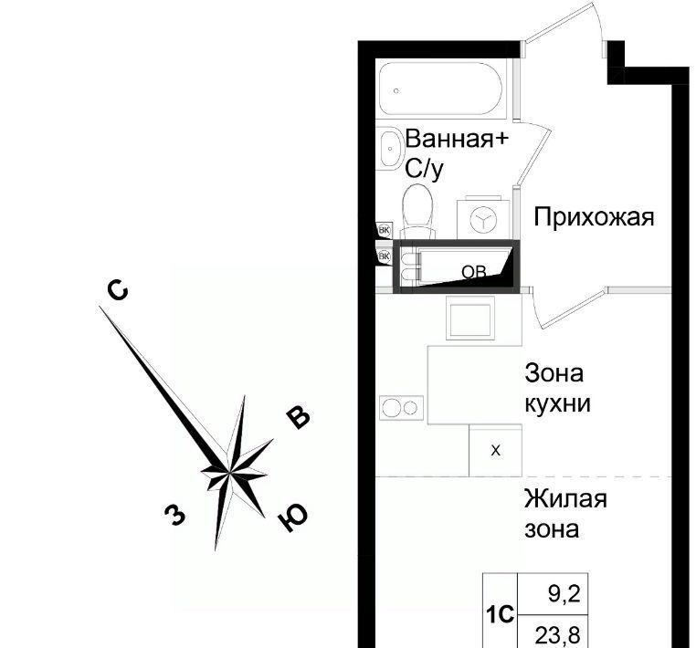 квартира г Химки ЖК «Две Столицы» Беломорская фото 1