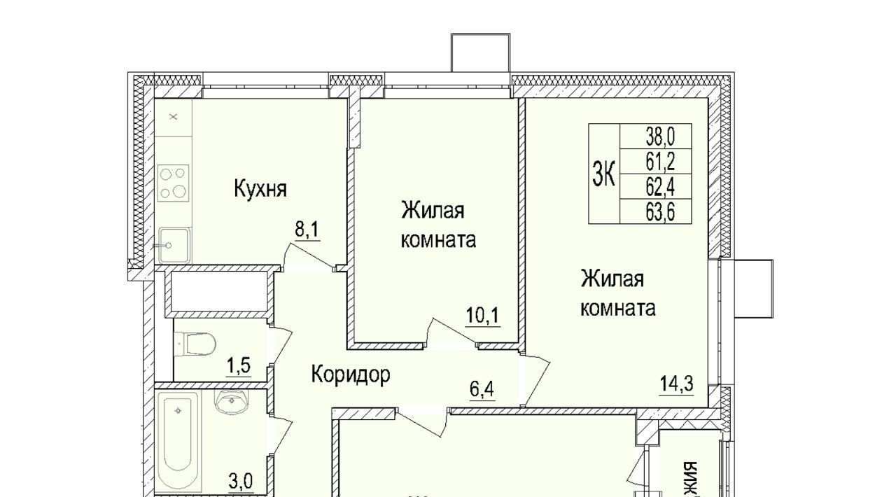 квартира г Мытищи ул Медицинская 15 Медведково фото 1