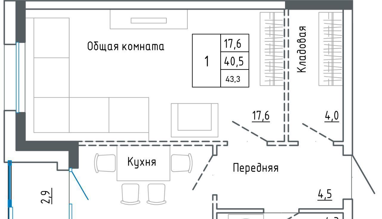 квартира г Уссурийск ул Александра Францева 44 фото 1