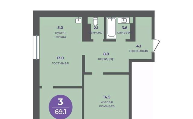 р-н Кировский дом 1 фото