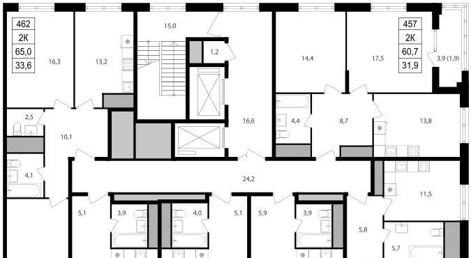 квартира г Москва метро Коптево ул Михалковская 48к/2 фото 2