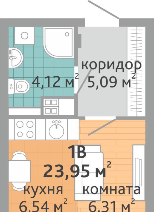 квартира г Екатеринбург р-н Верх-Исетский ВИЗ жилрайон, Семейный квартал Дружный жилой комплекс фото 1