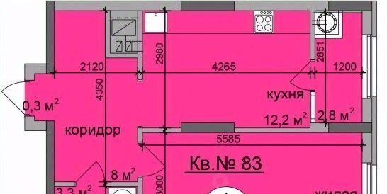 квартира г Рязань р-н Октябрьский ул Старое Село 2 фото 1