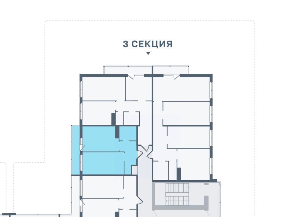 квартира р-н Всеволожский г Кудрово пр-кт Строителей 16 Улица Дыбенко, Заневское городское поселение фото 2