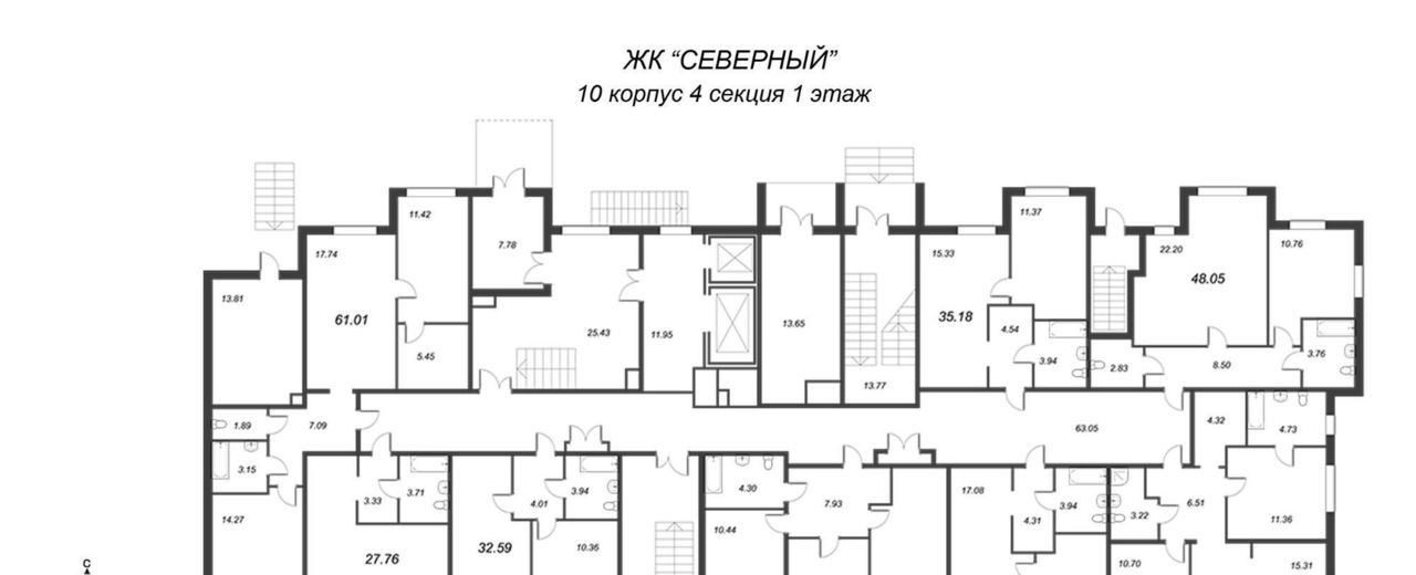 квартира р-н Всеволожский г Мурино ул Шоссе в Лаврики 64к/1 Девяткино фото 2