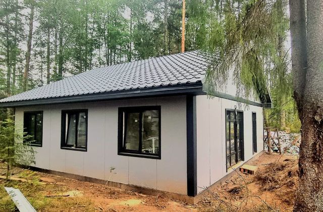 индивидуальное жилищное строительство Финская деревня фото