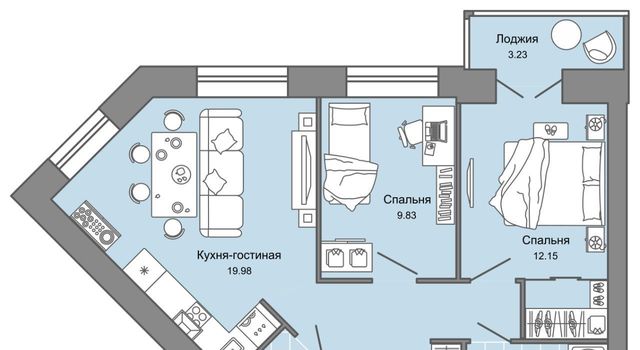 р-н Заволжский Новый Город ЖК Центрополис 4 Центральный кв-л фото