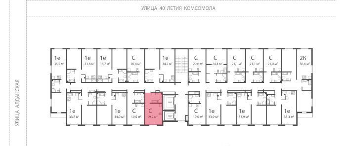 квартира г Екатеринбург Ботаническая Комсомольский ЖК Малахит жилрайон фото 2